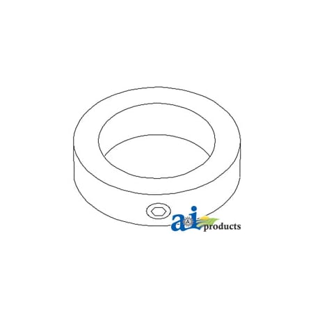 A & I Products Set Collar, 15/16" (2 PACK) 3.75" x4" x2" A-SC1516